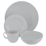 white dinner set 16 piece