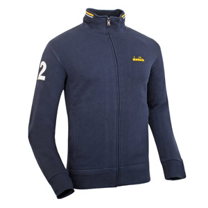 Senna zip sweat - Navy