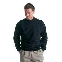 Dickies Mens Crew Neck Sweat Shirt Black Large