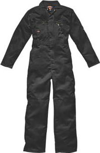 Dickies, 1228[^]18117 Redhawk Zip Front Coverall Black XX