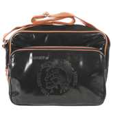 Potsie Black Messenger Bag