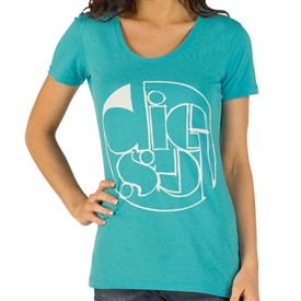 Womens Tachyn T-Shirt Turquoise