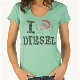 Womens Tictor-C T-Shirt Green