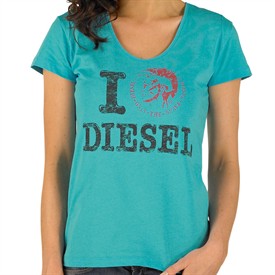 Womens Tictor -C T-Shirt Turquoise