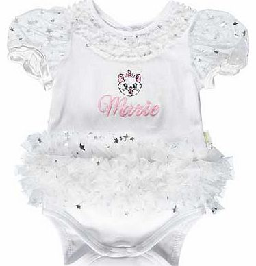 Marie White Tutu with Headband - 3-6