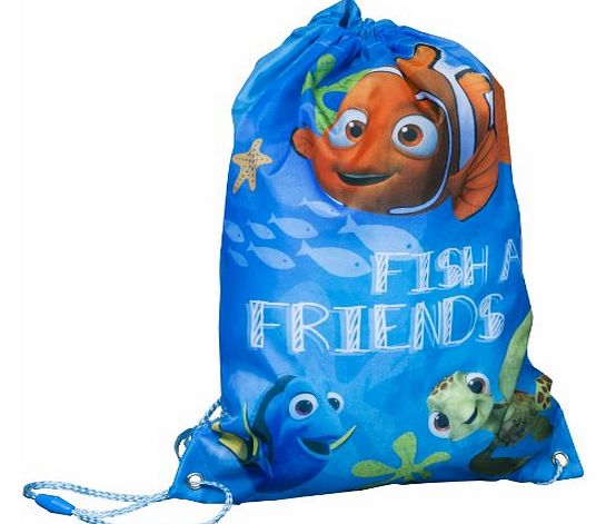 Finding Nemo Drawstring draw string trainers PE sports gym bag