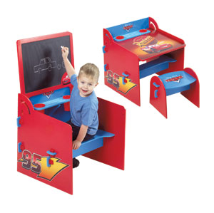 Pixar Cars Easel Desk and Stool