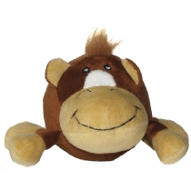 It Bouncy Luvz Plush Foam Ball Lion Small