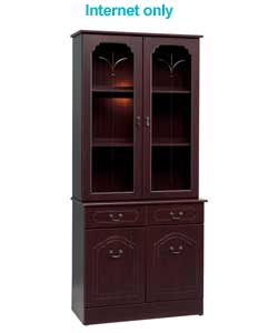 2 Door Glass Display Cabinet