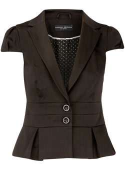 Dorothy Perkins Black cotton jacket