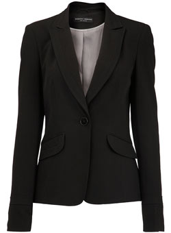 Dorothy Perkins Black stitch detail jacket