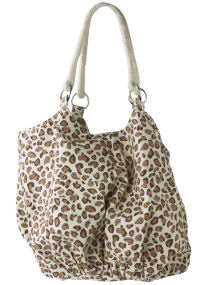 Leopard print bag