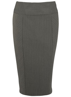 Dorothy Perkins Light grey seam detail pencil