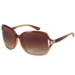 Orange cut away sunglasses