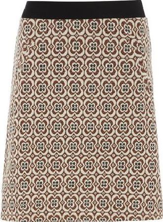 Dorothy Perkins, 1134[^]262015000707048 Womens 70s Floral Aline Mini Skirt- Orange