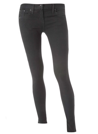 Dorothy Perkins Womens Petite black skinny jeans- Black DP79400710