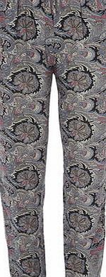 Dorothy Perkins Womens Tall Paisley Joggers- Multi Colour