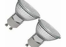 10 x GU10 35 Watt Halogen Light Bulbs