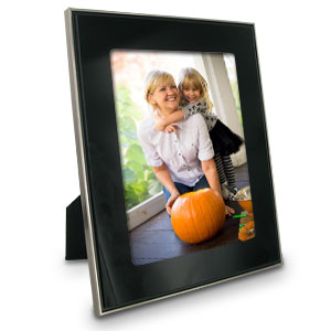 Layer Black Glass 5 x 7 Photo Frame