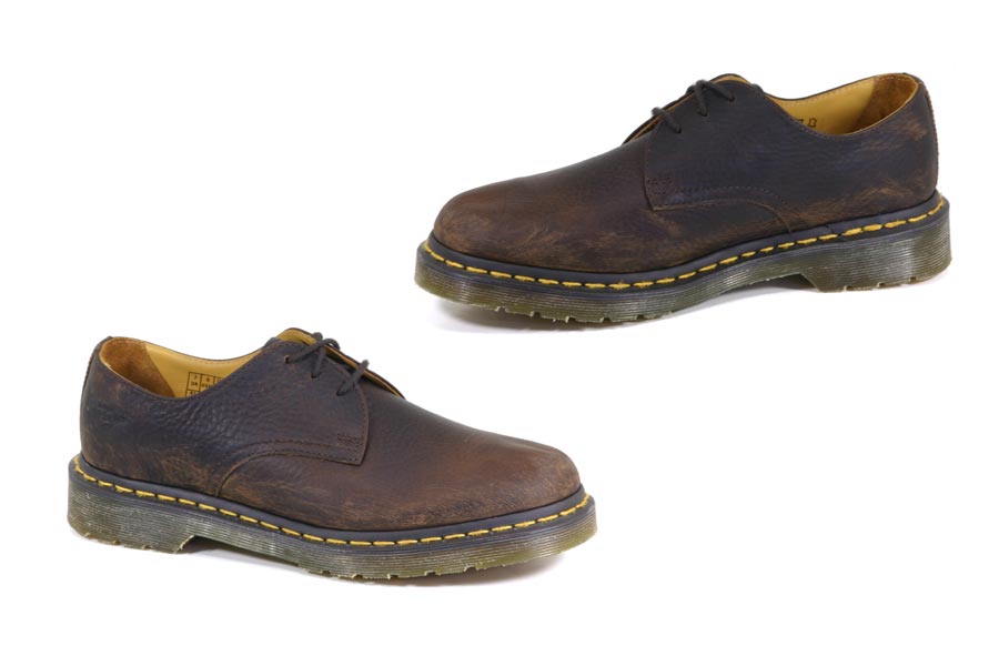 Dr Martens - 1462 - Dark Brown Grizzly