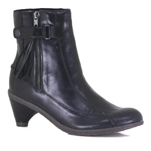 - Jenna Ankle Boot - Black