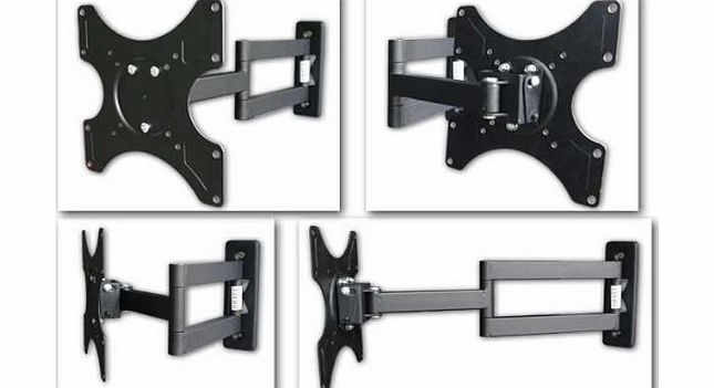 Wall Mount Bracket - 19 20 21 22 24 26 28 30 31 32 37 (suitable for SAMSUNG SONY PANASONIC GRUNDIG TOSHIBA LG FUNAI PANASONIC MEDION SHARP BLAUPUNKT PEAQ PHILIPS - LED LCD TFT PLASMA 3D Full-HD) TVs +