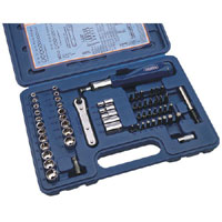 Draper 60 Piece Socket And Screwdriver Bit Set