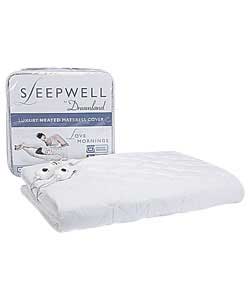 Sleepwell Luxury Heated Single Mattress Cover