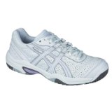 Asics Gel Dedicate OC Womens Tennis Shoes (White UK 3)