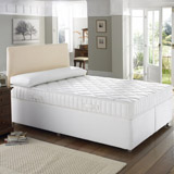 90cm Firmrest Non Drawer Sprung Timber Base Single Divan Set