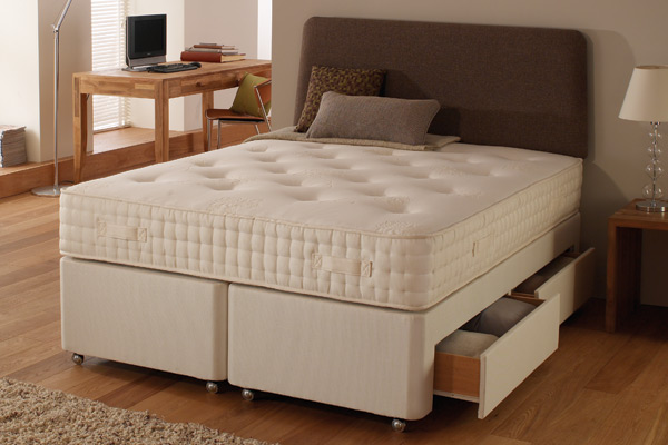 Chablis Pocket Latex Divan Bed Single 90cm