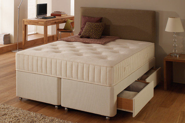 Chardonnay Pocket Latex Divan Bed Single 90cm