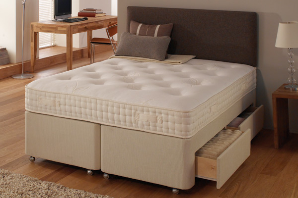 Orchid Latex Divan Bed Single 90cm