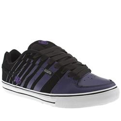 Male Daewon Ct Blinder Nubuck Upper in Black and Purple