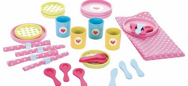 Early Learning Centre Wooden Dinner Set