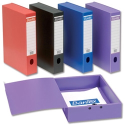 Box File Polypropylene 70mm Spine Foolscap