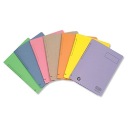 Clifton Pocket File Flat Bar Manilla 315gsm