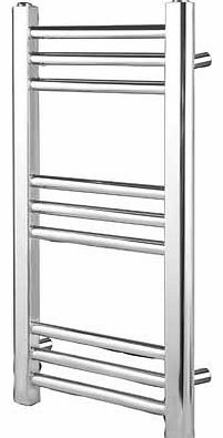 Space Saving Towel Radiator 34x70cm - Chrome