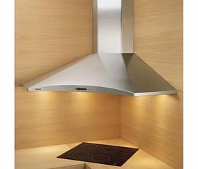 HYDRA Designer Corner Chimney Hood in