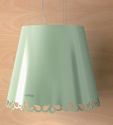 SOPHIE GREEN 50cm Island Hood in Green