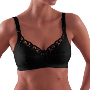 Nursing Bra, Black, 32DD