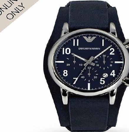 Emporio Armani Chronograph Cuff Mens Watch AR1829