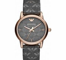 Emporio Armani Ladies Luigi Grey Watch