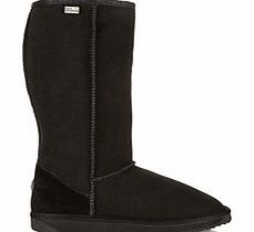 Mens Stinger Hi Platinum black boots