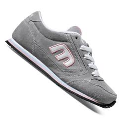 etnies Girls Lo-Cut 2.5 Skate Shoes -Grey/Pink/Wht