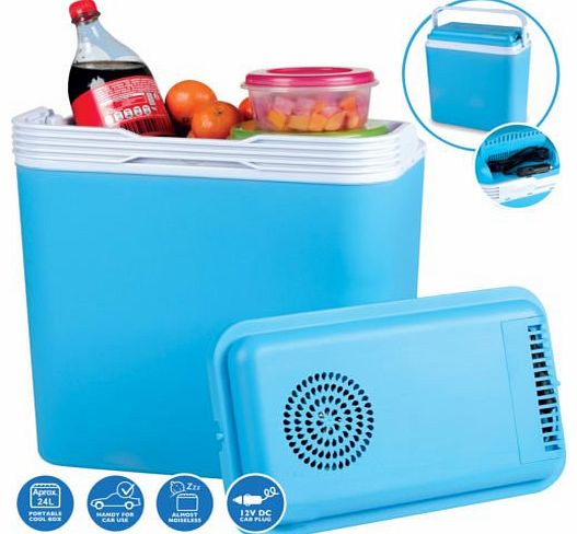 NEX00054 Car/ Van Portable Fridge Electric Caravan Picnic, 12 V, 24 Liter