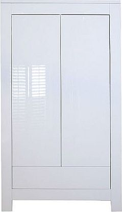 Somero Gloss Wardrobe-White