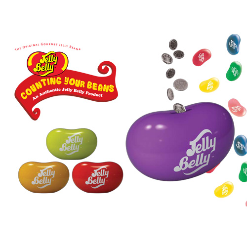 Jelly Belly Money Jar - Red