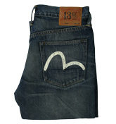 2008 Mid Blue Straight Leg Jeans -