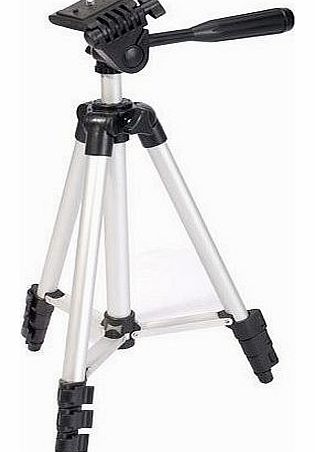 Ex-Pro DigiPod TR-130S Professional Photographic Camera / Camcorder Tripod (350mm - 1060mm) 40`` Travel Tripod, Spirit Level, Fast Install (Suitable for Nikon Coolpix, Canon, Casio Exilim, Fuji Finepix